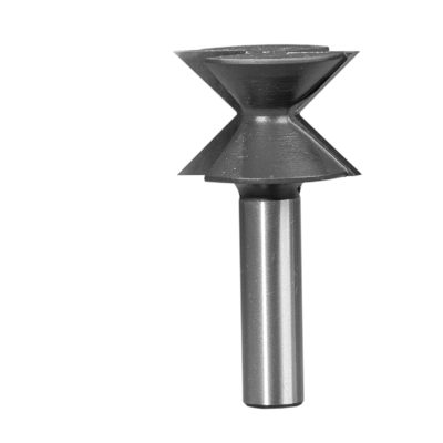 38mm Cutting Dia 2pc Edge Banding Router Bits Set 90 Degree 8mm-12mm Shank Dia