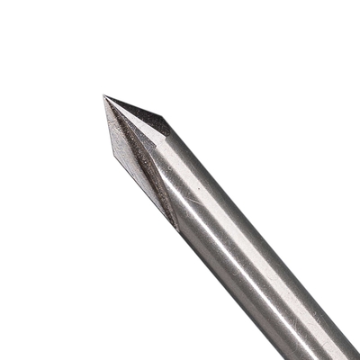 Shank Dia 6.35mm To 12.7mm V Point Engraving Bit Solid Carbide For CNC