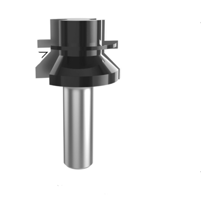 45 Degree V Notch Tongue And Groove Joint Router Bit Cutting 35mm Dia