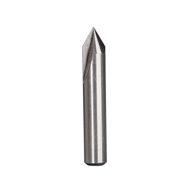 Shank Dia 6.35mm To 12.7mm V Point Engraving Bit Solid Carbide For CNC