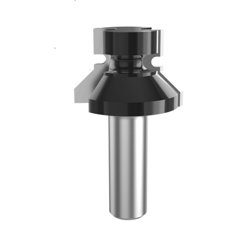45 Degree V Notch Tongue And Groove Joint Router Bit Cutting 35mm Dia