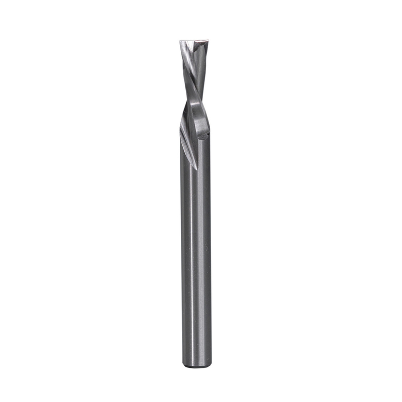 MDF 152mm OVL Solid Carbide Spiral Cutters Wood Composite Down Cut Router Bit